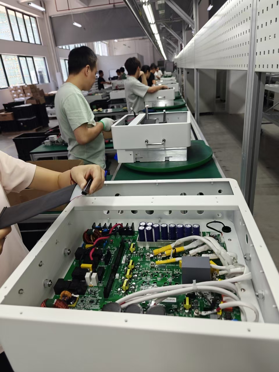 EUROVOLT Assembly Line - Precision Manufacturing