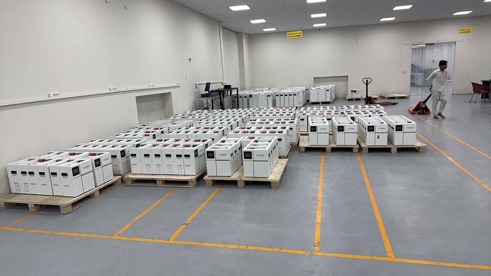 Finished Solar Inverters Ready for Shipment
